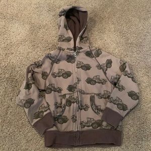 Boy’s hooded zip-up
